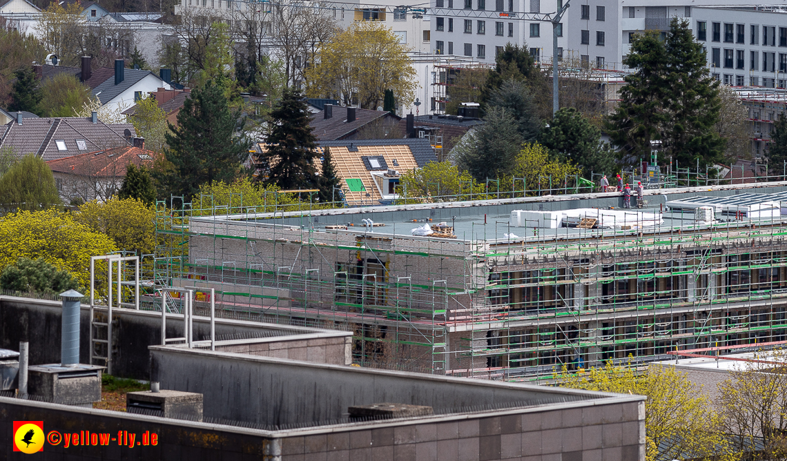 26.04.2023 - Burgfotos von der Baustell Niederalmstraße 16 in Neuperlach